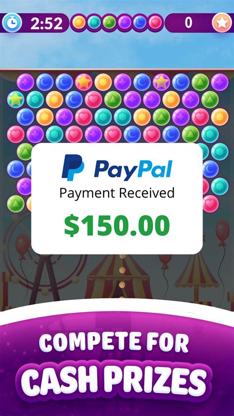 Real Money Bubble Shooter Game 17+ .